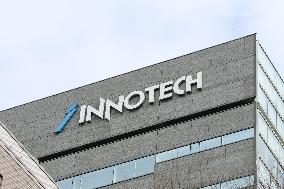 Inotech signboard and logo